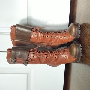 Kors by Michael Kors, lace up, heeled boot